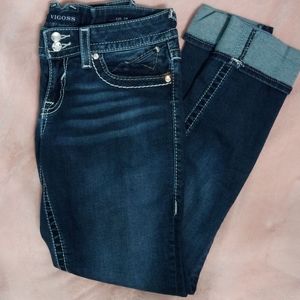 Vigoss Chelsea cuffed skinny jeans